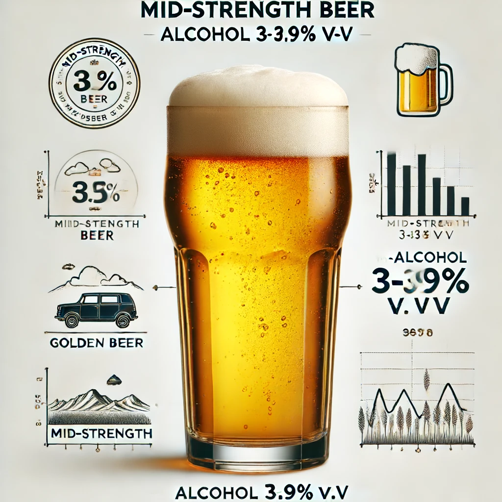 Sör - 3% alkohol tápérték, kalória, fehérje, zsír, szénhidrát